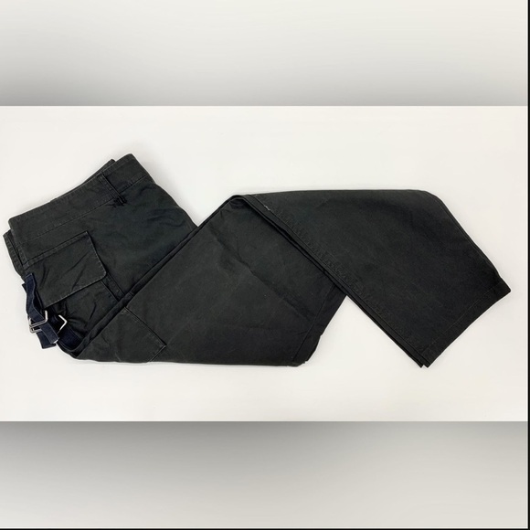 LOUIS VUITTON BLACK COTTON Pants - Picture 1 of 9